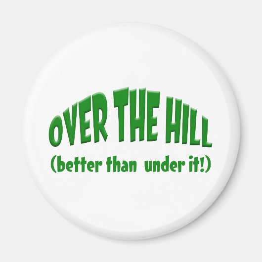 Over the Hill Magneet (Voorkant)
