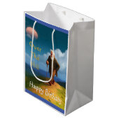 Over the Hill Medium Cadeauzakje (Voorkant Gekanteld)