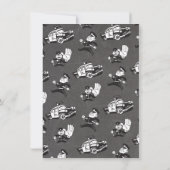 Over the Hill Police Cop Birthday Invitation Kaart (Achterkant)