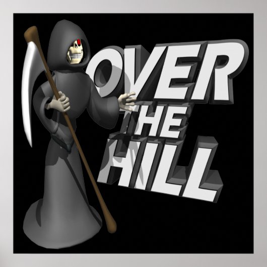 Over the Hill Poster (Voorkant)
