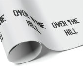 Over the Hill Rock N Roll Record Cadeaupapier (Rol Hoek)