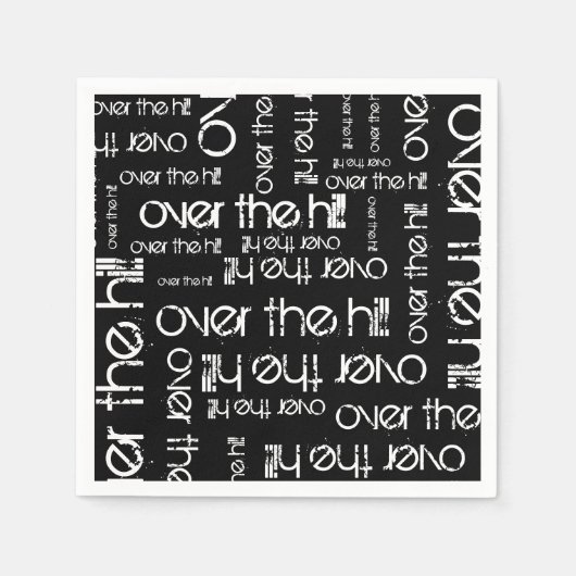 Over the Hill Servetten (Voorkant)