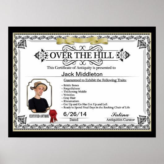 Over the Hill - SRF Poster (Voorkant)