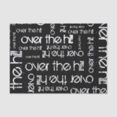 Over the Hill Tissuepapier (Voorkant)