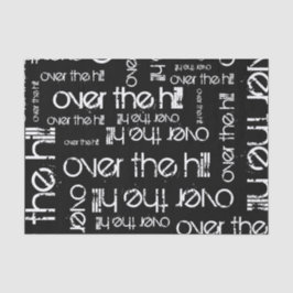 Over the Hill Tissuepapier