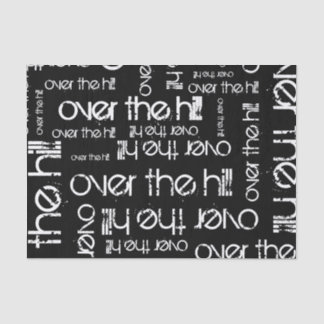 Over the Hill Tissuepapier