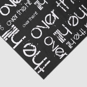 Over the Hill Tissuepapier (Detail)