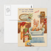 over the Hill verjaardag Briefkaart (Voorkant / Achterkant)