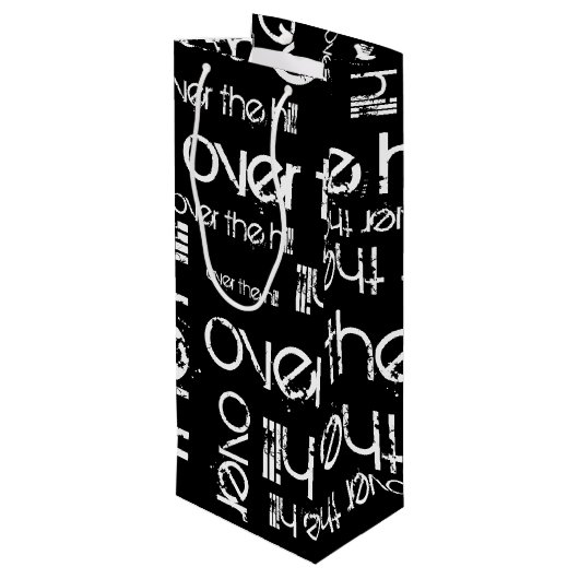 Over the Hill Wijn Cadeautas (Achterkant Gekanteld)