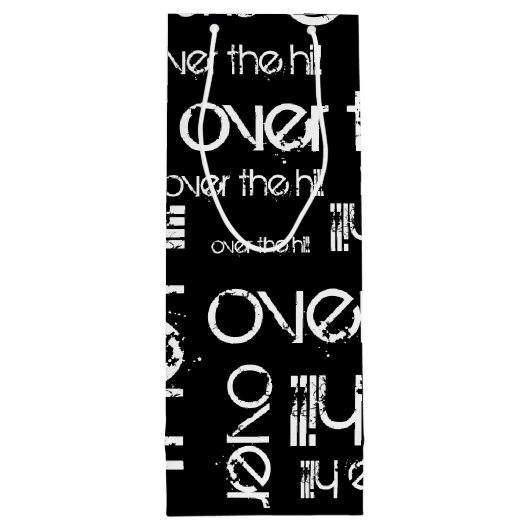 Over the Hill Wijn Cadeautas (Achterkant)