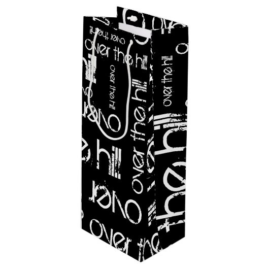 Over the Hill Wijn Cadeautas (Voorkant Gekanteld)