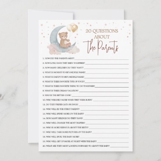 Over the Moon 20 vragen over de Ouders Kaart (Voorkant)