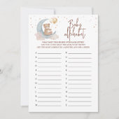 Over the Moon ABC Baby Alphabet Game Kaart (Voorkant)