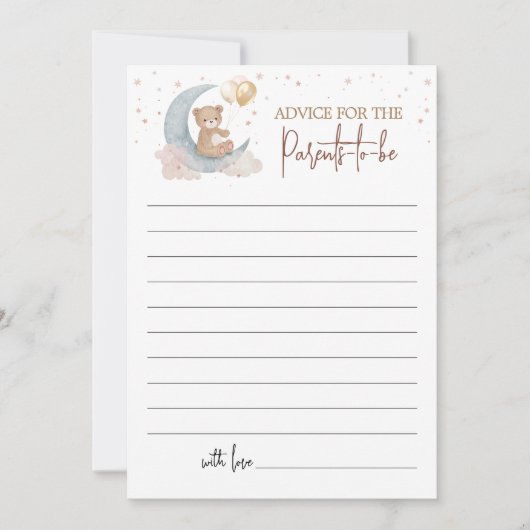 Over the Moon Advies voor aanstaande Kaart (Voorkant)