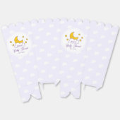 Over the Moon and Stars Genderneutraal Baby shower Bedankdoosjes (Ongevouwen)