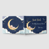 Over the Moon Baby Baby shower met hemelse thema's Gastenboek (Volledig)