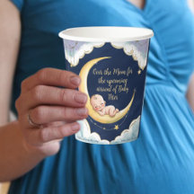 Over the Moon Baby Baby shower met hemelse thema's