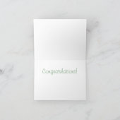 Over the Moon Baby Kaart (Binnen)