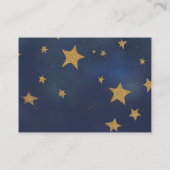 Over the Moon Baby shower Boek aanvragen Informatiekaartje (Achterkant)