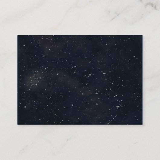 Over The Moon Baby Shower Boeken Voor Baby Informatiekaartje (Achterkant)