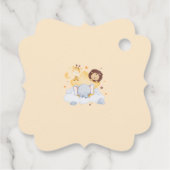 Over the Moon Baby shower cadeau Labels (schattige (Achterkant)