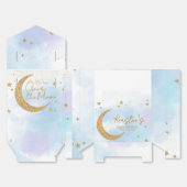 Over the Moon Baby shower Favoriet Box Bedankdoosjes (Ongevouwen)