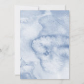 Over The Moon Baby Shower Kaart (Achterkant)