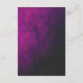 Over the Moon Baby shower Registry Informatiekaartje (Achterkant)