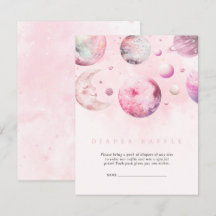Over The Moon Baby Shower Ruimtevaarder Meisje Sho