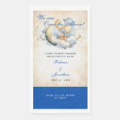 Over the Moon Baby shower Servet (Voorkant)