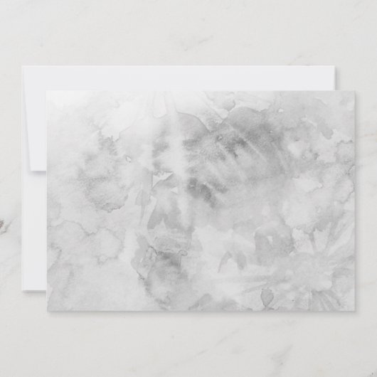 Over the Moon boho genderneutraal baby shower Kaart (Achterkant)