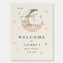 Over The Moon Boho Hemel Baby shower
