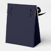 Over The Moon Boy Baby Shower Party Space Galaxy Bedankdoosjes (Achterkant)