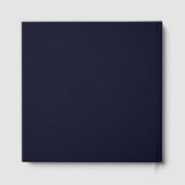 Over The Moon Boy Baby Shower Party Space Galaxy Gastenboek (Achterkant)