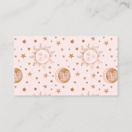 Over the Moon Celestial Baby shower Luier Raffle Informatiekaartje (Achterkant)