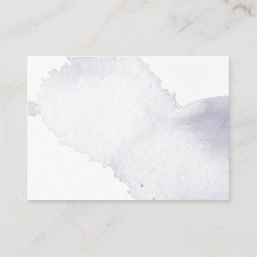 Over the moon Flowers baby shower display shower Informatiekaartje (Achterkant)