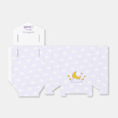 Over the Moon Genderneutraal Baby shower Bedankt Bedankdoosjes (Uitgevouwen)