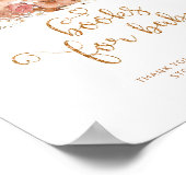 Over the moon gold Boeken voor baby Poster (Hoek)