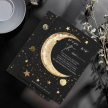 Over the Moon Gouden Baby Shower