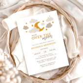 Over the Moon Het moderne genderneutrale Baby show Kaart