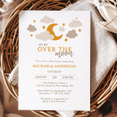 Over the Moon Het moderne genderneutrale Baby show Kaart