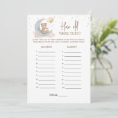 Over the Moon Hoe oud waren ze Game Kaart (Staand voorkant)