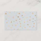 Over the Moon Luier Raffle Kaarten - Blauw (Achterkant)