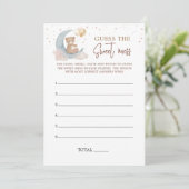 Over the Moon Raad eens de Sweet Mess Game Kaart (Staand voorkant)