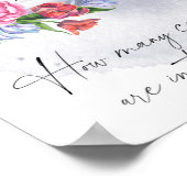 Over the Moon Raad eens hoeveel snoepjes Poster (Hoek)