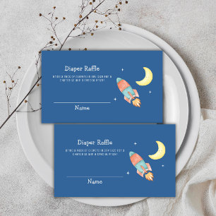 Over The Moon Rocket Luierspel Baby Borrel Informatiekaartje