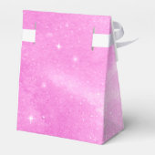 Over the Moon Roze Baby shower Favoriet Box Bedankdoosjes (Achterkant)