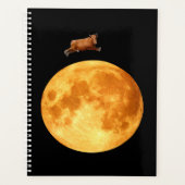Over The Moon Spiraalschriftboek Planner (Voorkant)