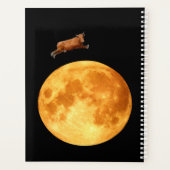 Over the Moon Spiral Notitieboek (Achterkant)