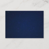 Over the Moon sterren roze baby shower boek Informatiekaartje (Achterkant)